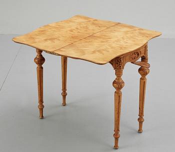SPELBORD, nyrenässans, sent 1800-tal.