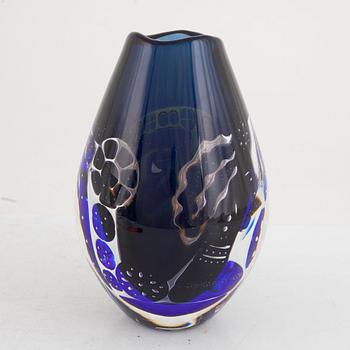 Edvin Öhrström, an ariel vase, Orrefos, signed.