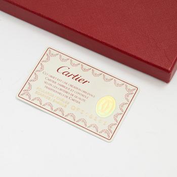 Cartier, an 'Emeralds/Emeraudes' silk scarf.