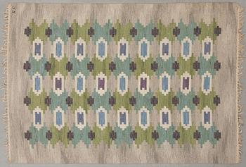 MATTA, rölakan, monogramsignerad JJ (Judith Johansson), ca 244 x 166 cm.