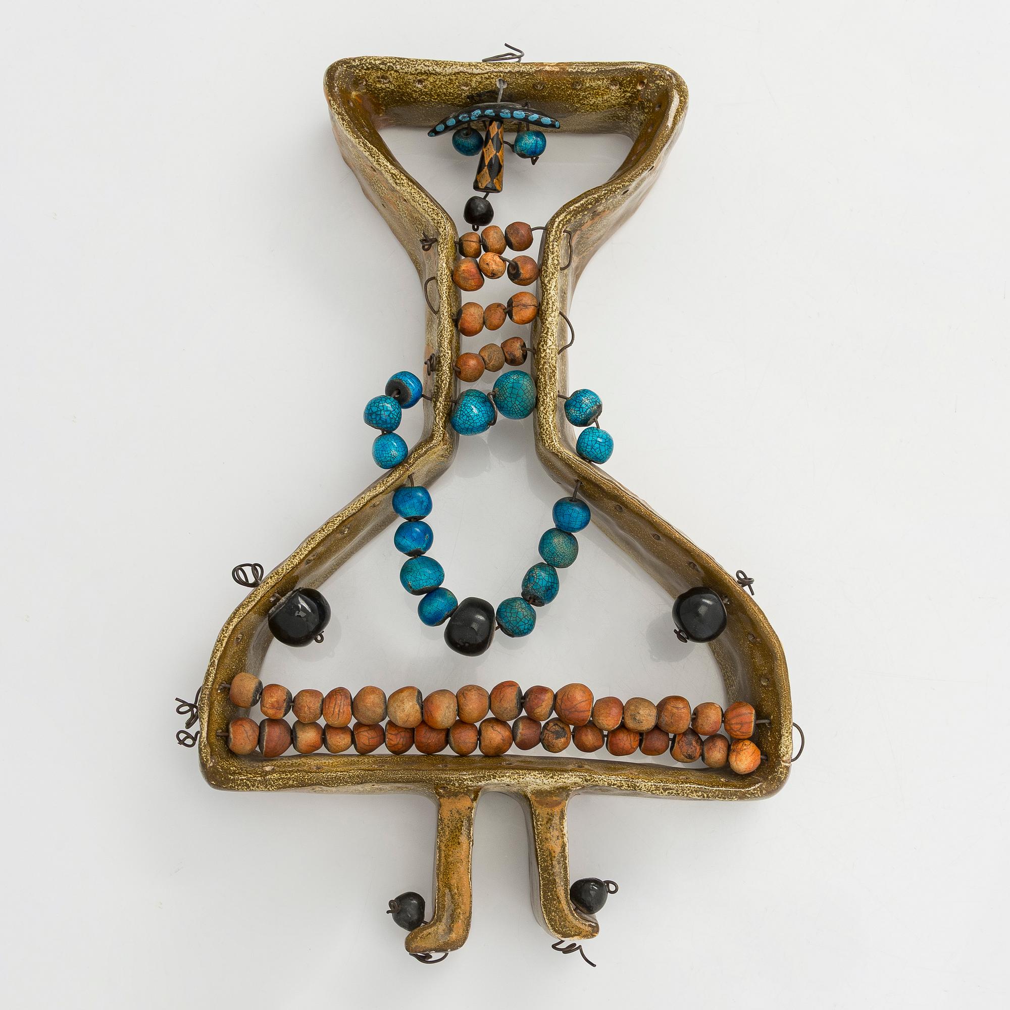 Birger Kaipiainen, skulptur, stengods, signerad Kaipiainen.