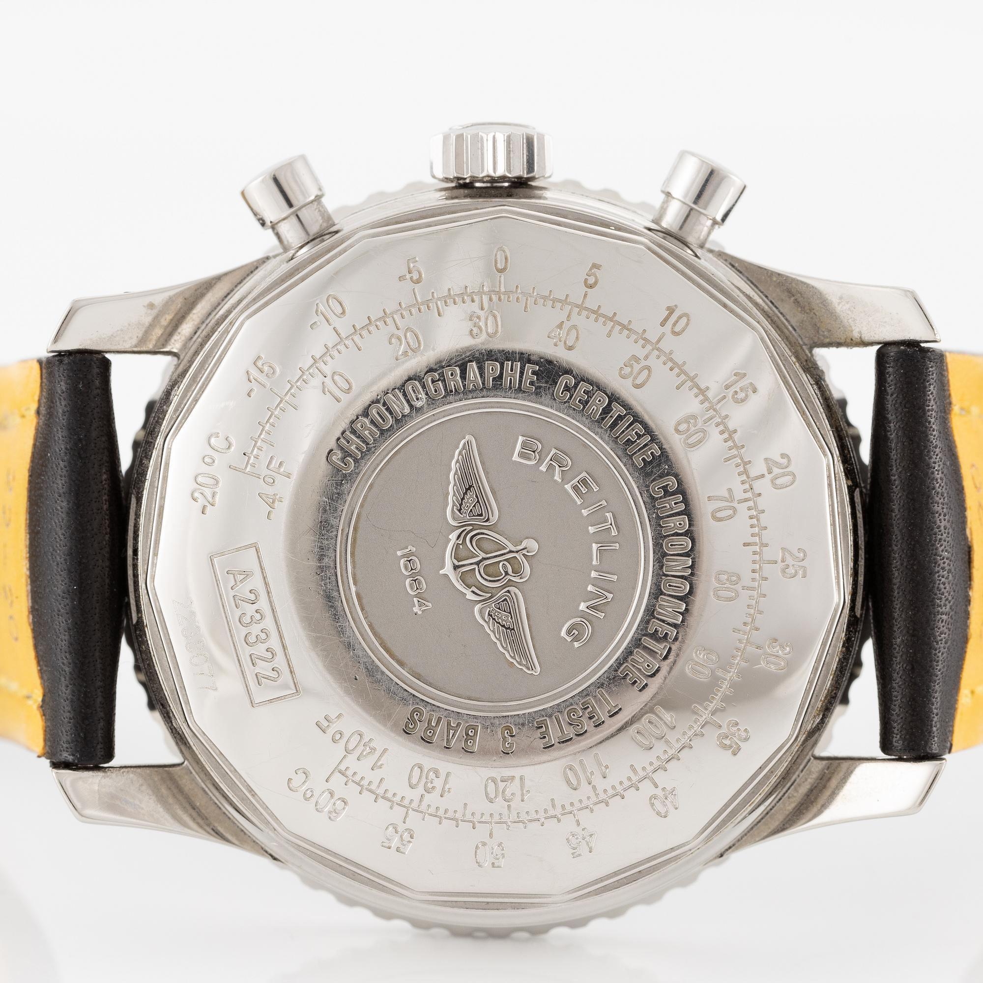 Breitling, Navitimer, Chronometer, chronograph, wristwatch, 41.8 mm.