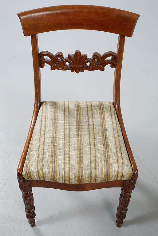 STOLAR, 6 st, omkring 1800-talets mitt.