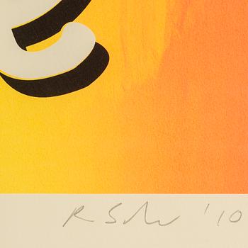 ROSS SINCLAIR, Silkscreen signed and dated 2010, numbered 1/20.