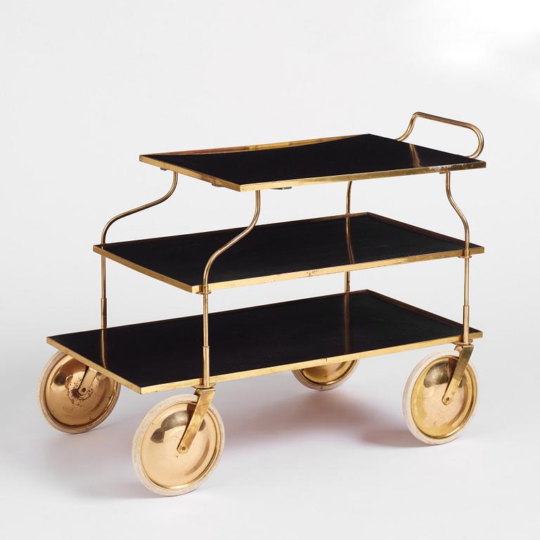 Josef Frank, a tea trolley model "B 889", Firma Svenskt Tenn, 1930s.