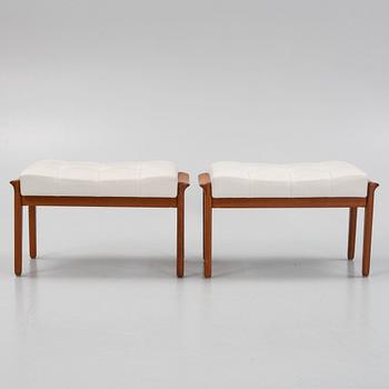 Footstools, a pair, Bröderna Andersson.