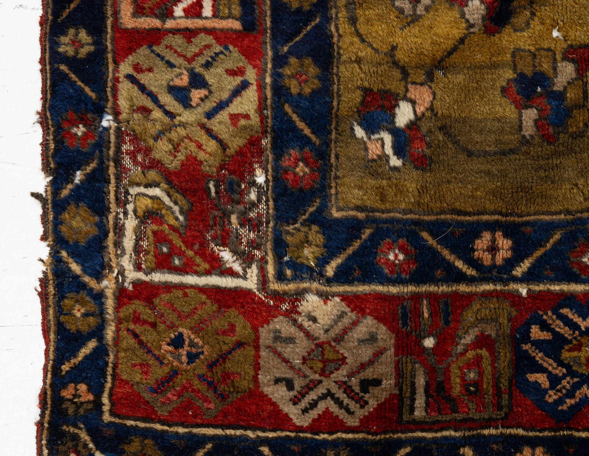 An  antique Taşpınar rug, Aksaray region, Turkey, c. 182 x 109 cm.
