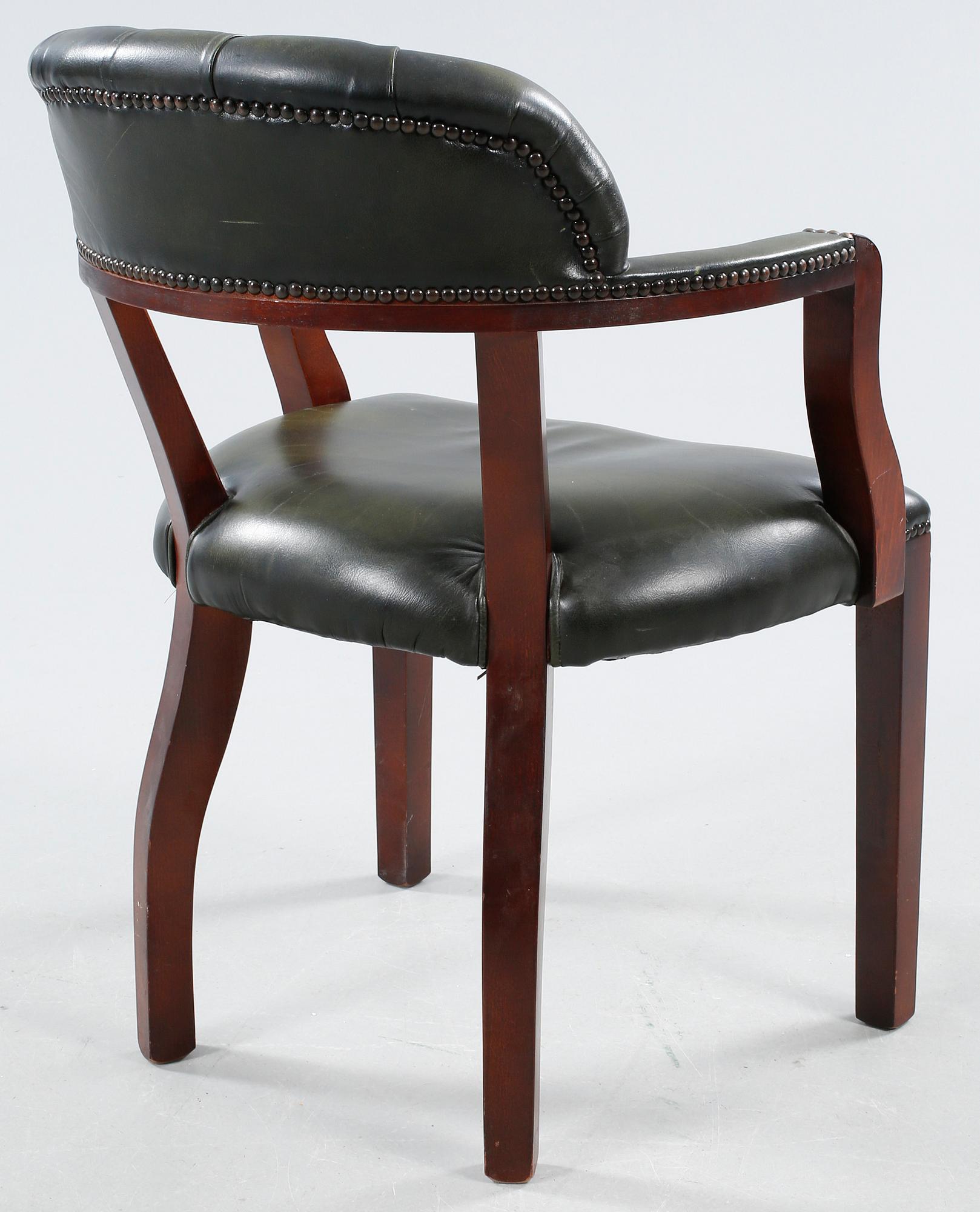 A armchair from the second half of the 20th century.