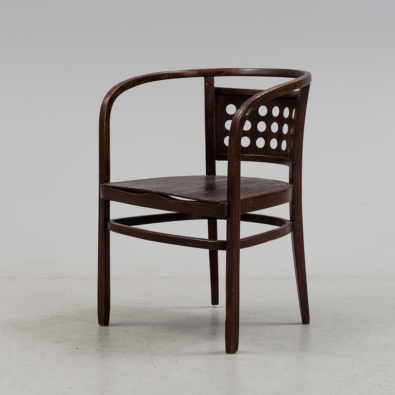 OTTO WAGNER, karmstol, Jacob & Josef Kohn, Wien, 1900-talets början.