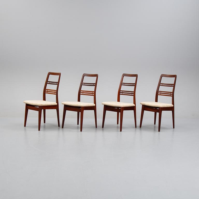 Svante Skogh, a set of four chairs from the 'Rosetto' -series from Abrahamssons Möbelfabrik, designed 1957.
