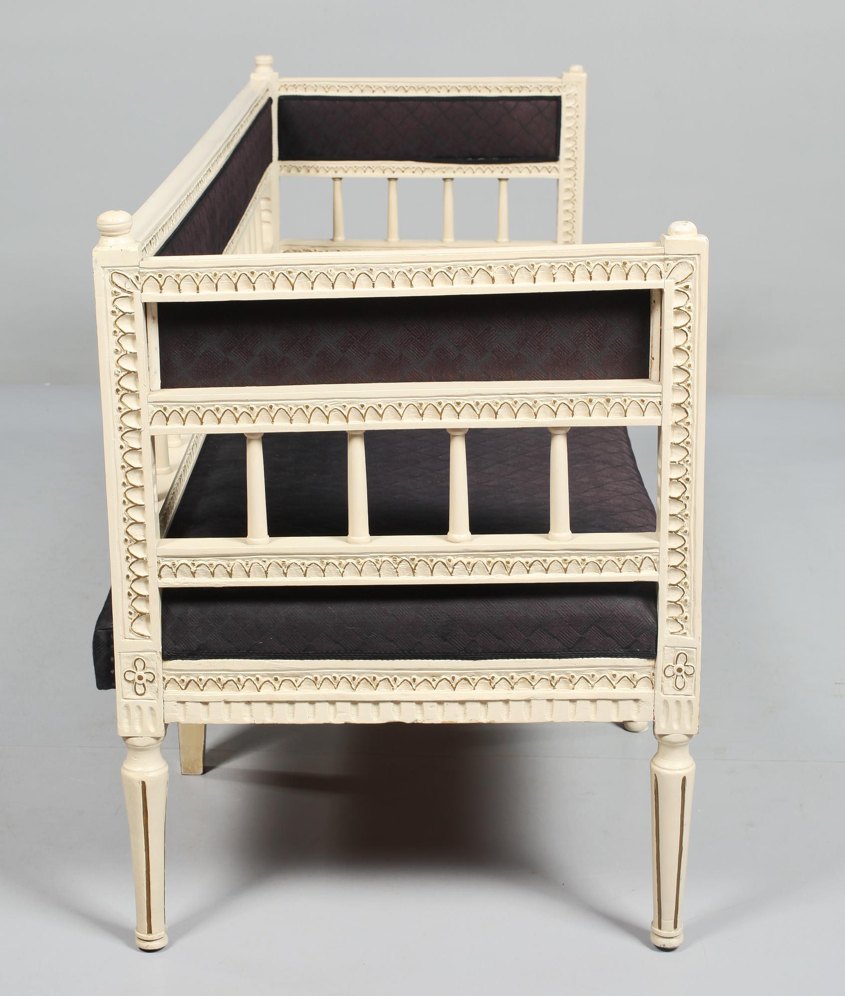 SOFFA, gustaviansk, 1800-talets första hälft.