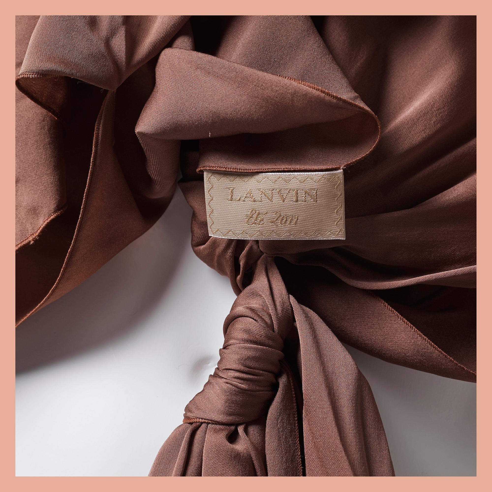 KLÄNNING, Lanvin, fransk storlek 34.