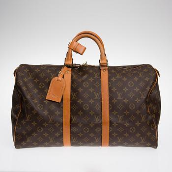 VÄSKA, "Keepall 50", Louis Vuitton.