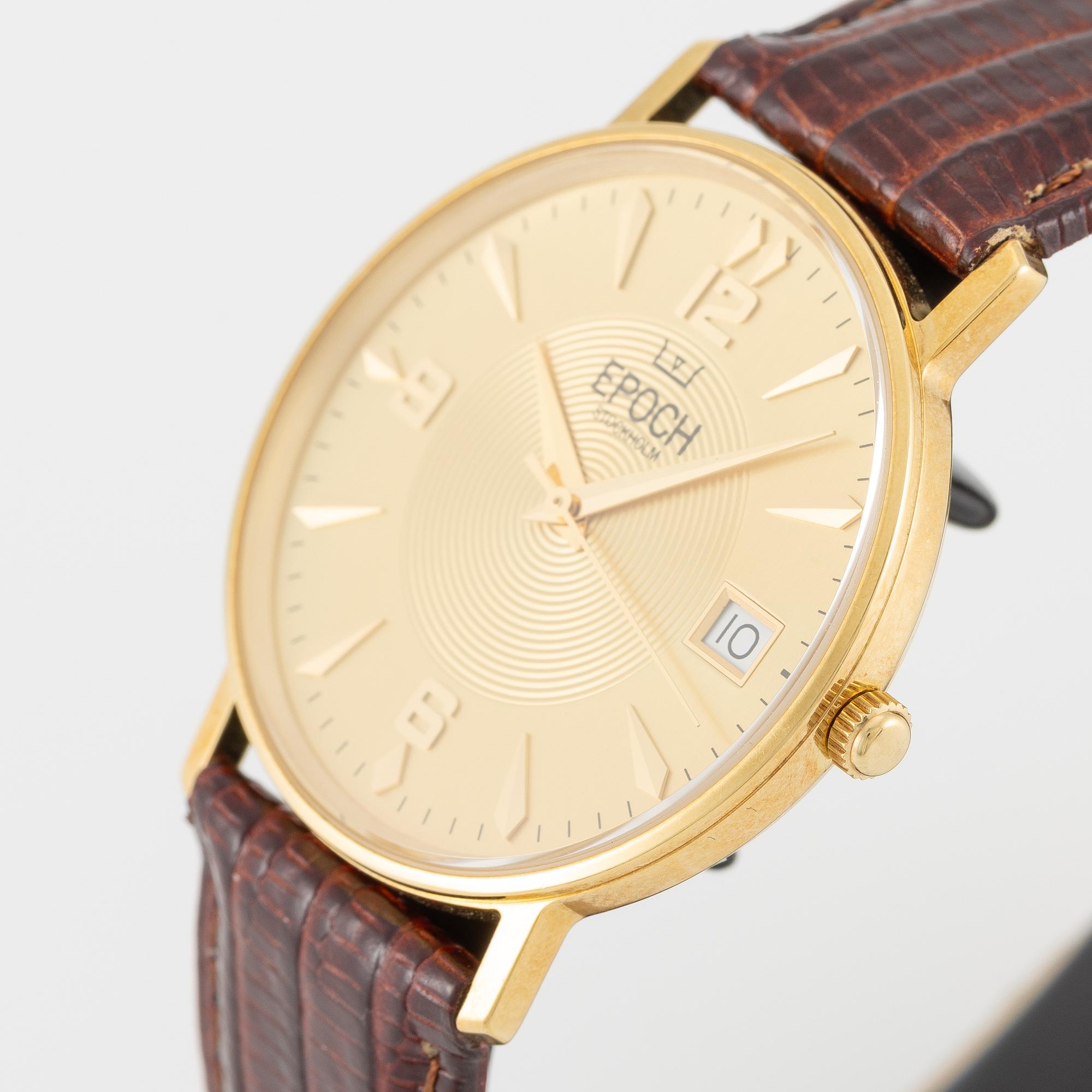 EPOCH, Stockholm, wristwatch, 33.5 mm.