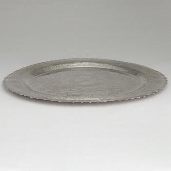 BRICKA, silver, Egypten, efter 1946.