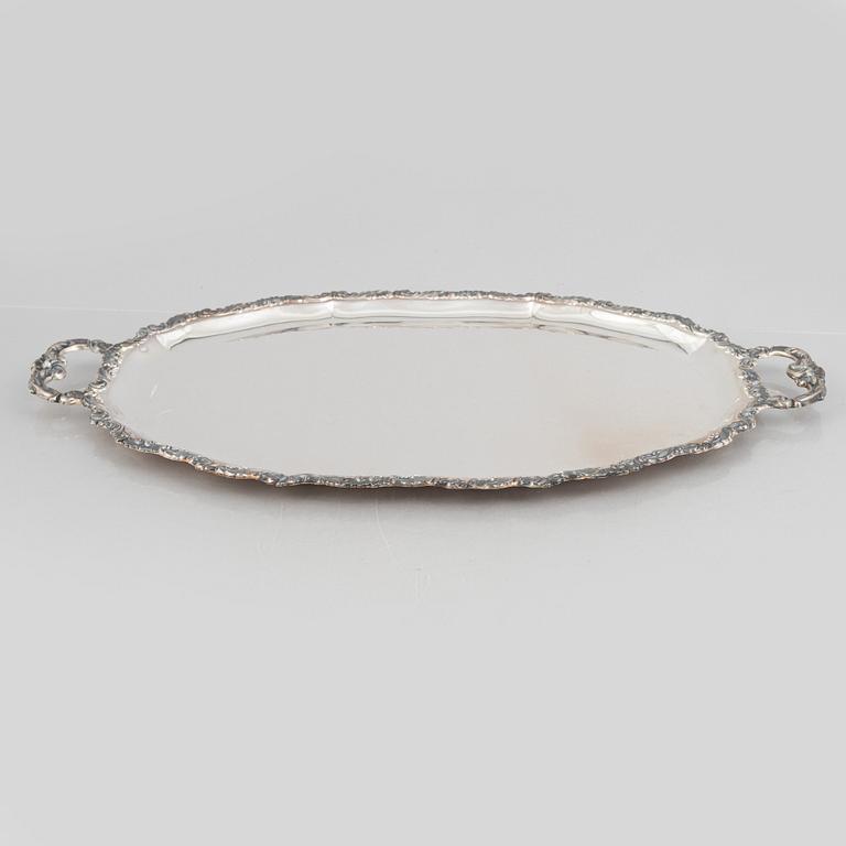 A silver tray, Kultakeskus, Hämeenlinna, Finland 1980.