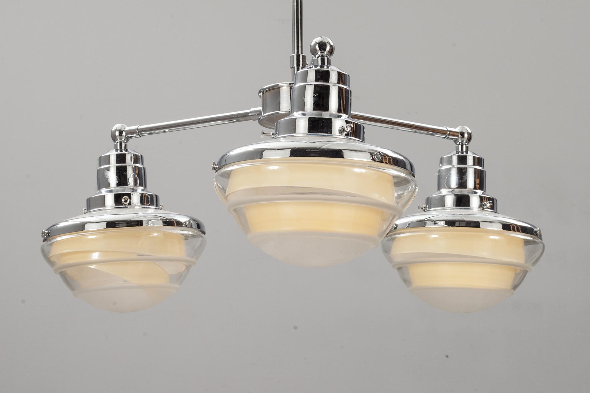 TAKLAMPA, Art deco-stil.