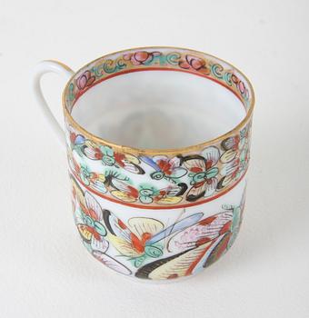 MOCCAKOPPAR, 3 + 1, porslin, Kina.