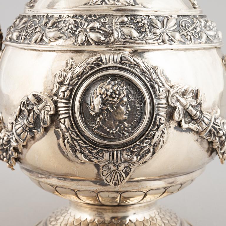 Karaff, silver, 1900-tal.