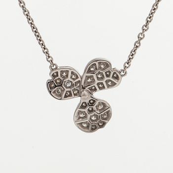 Tiffany & Co, a platinum 'Paper Flowers' necklace with diamonds.