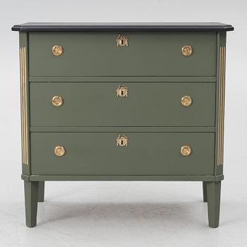 Byrå, gustaviansk stil, 1900-talets andra hälft.