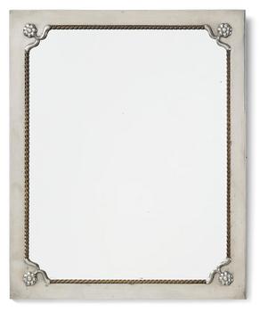 319. Just Andersen, a mirror, Guldsmedsaktiebolaget, Stockholm, 1930s.