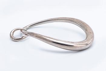 Bangle, Georg Jensen, "Offspring" sterling silver, ca 50 g, innercircumference approx 19 cm.