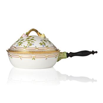 A Royal Copenhagen 'Flora Danica' tureen with cover, Denmark, 20th Century.