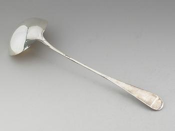 SOPPSLEV, silver, Gustaf Möllenborg, Stockholm 1879. Vikt ca 191 gram.