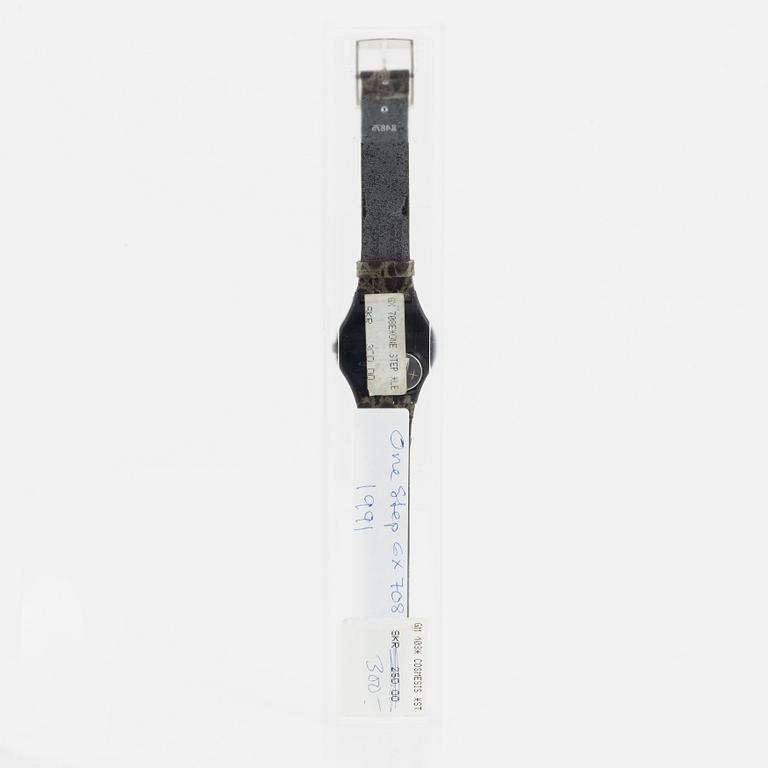 Swatch, One Step, wristwatch, 34 mm.