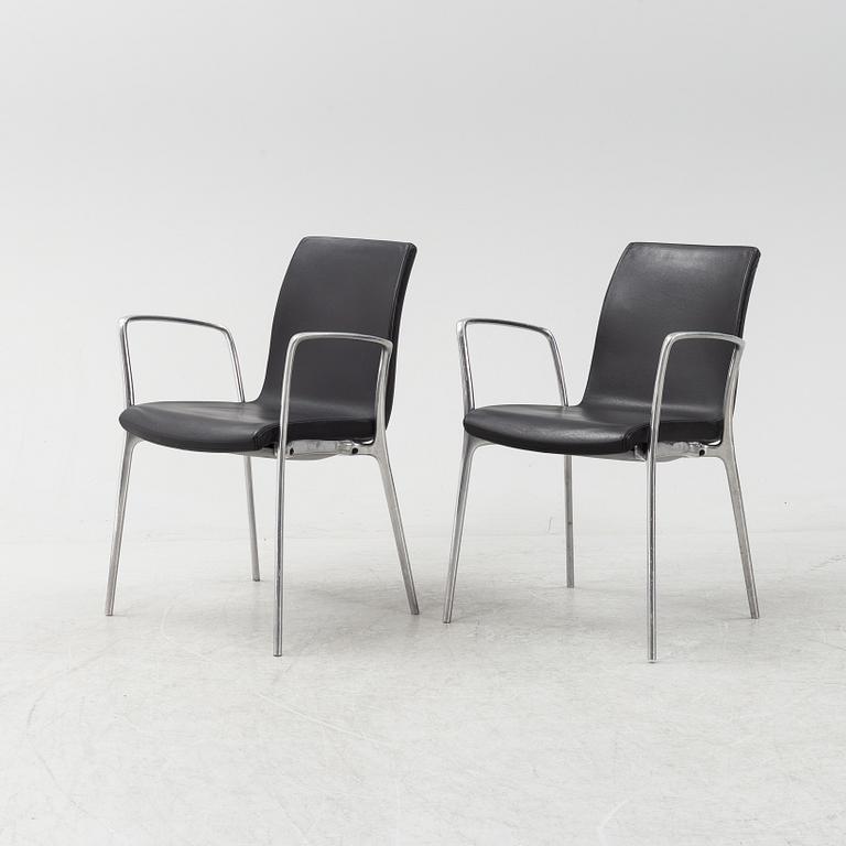 A set of five 'Gorka' armchairs by Jorge Pensi for Akaba.