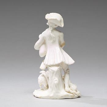 FIGURIN, mjukt porslin. Marieberg, Stens period (1769-1788).