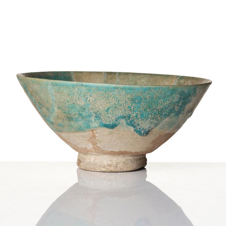 Skål, lergods med lysterdekor, Keshan, Iran, 1200-/1300-tal.