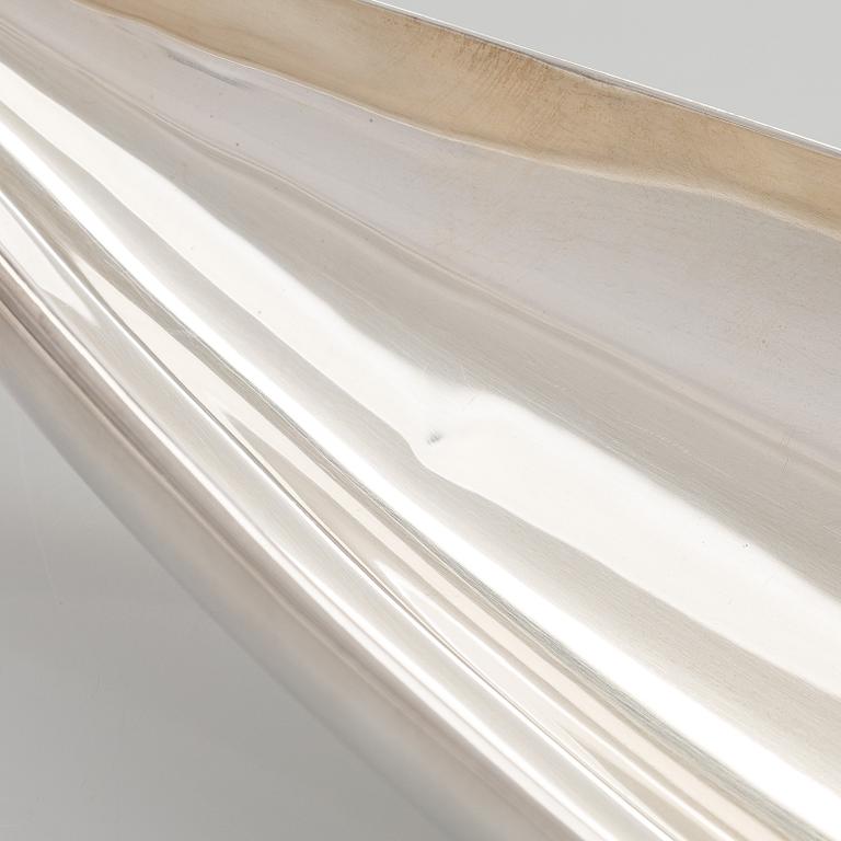 Tapio Wirkkala, a silver bowl TW 9, Kultakeskus, Hämeenlinna, Finland 1956.