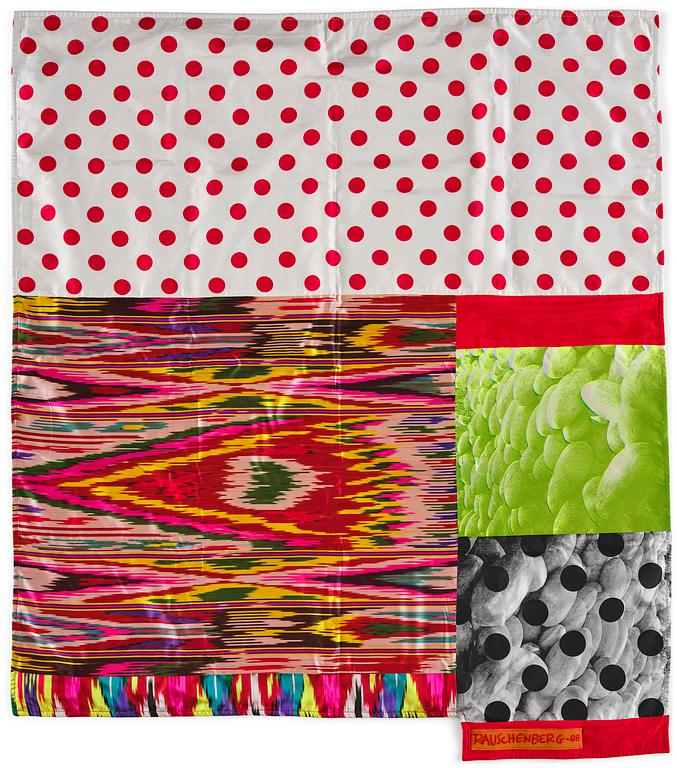 Robert Rauschenberg, "Samarkand Stitches VII".