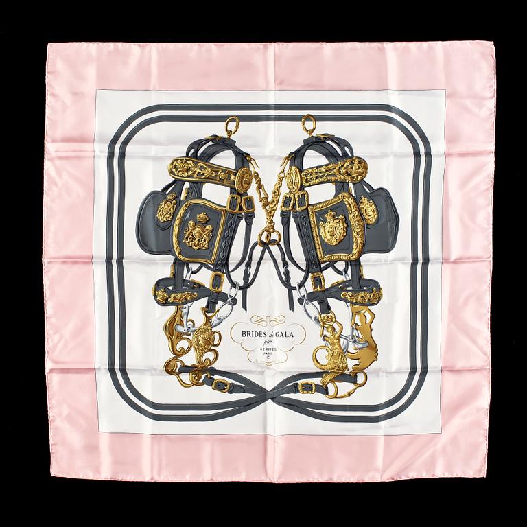 HERMÈS, scarf. "Brides de Gala".