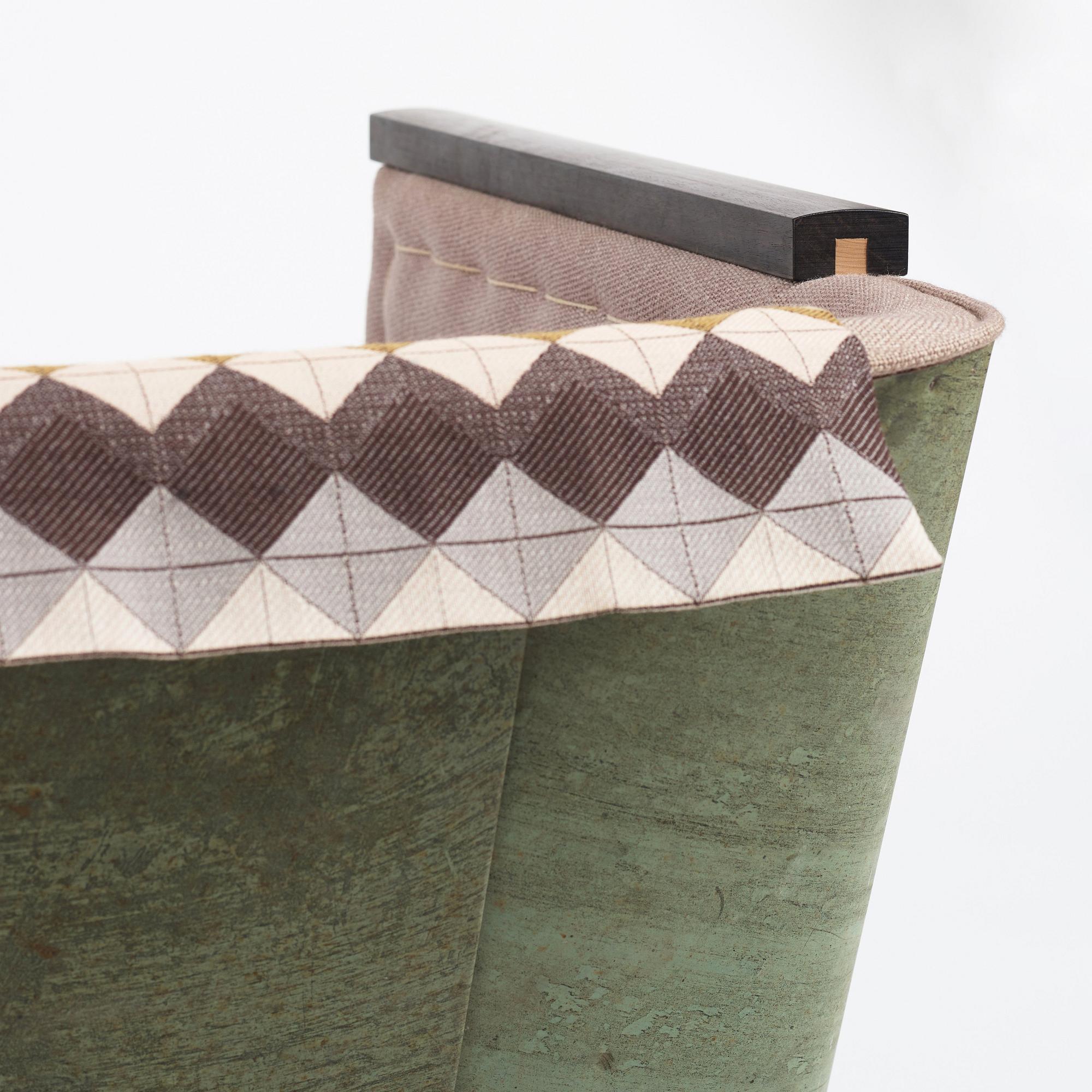 Mats Theselius, an 'Hommage à Sigurd Lewerentz' armchair, ed. 67/123. Källemo, Sweden, post 2012.