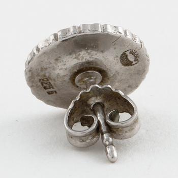 Two pair of "Daisy" earrings by Georg Jensen.