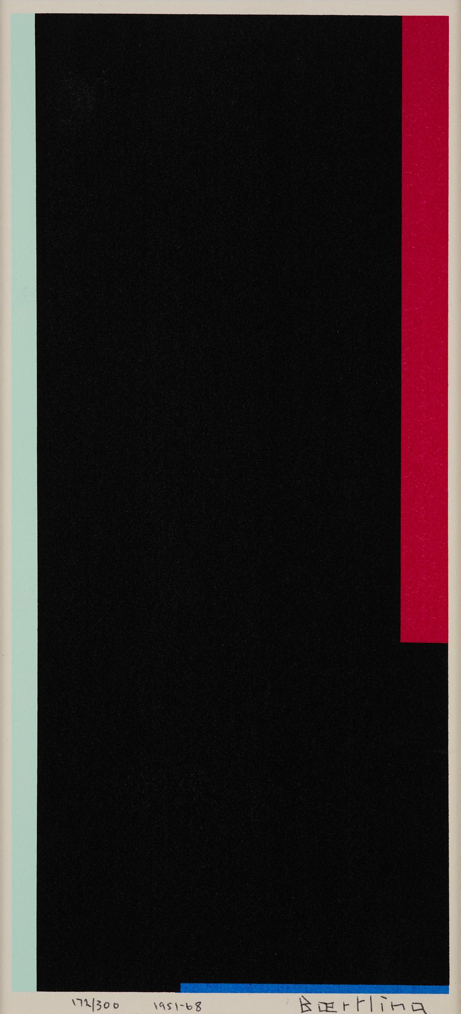 Olle Bærtling, "Colonnes dans le noir".