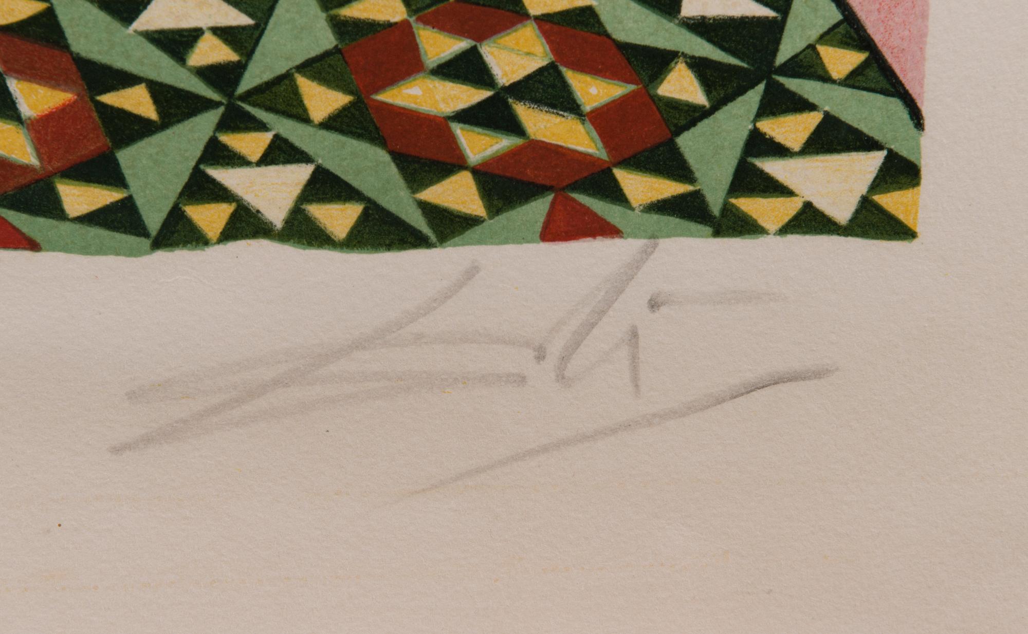 SALVADOR DALI, värilitografia, signeerattu ja numeroitu 61/160.