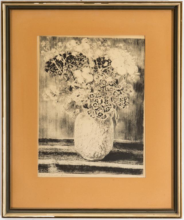 SALOME TREI, etching, signed.