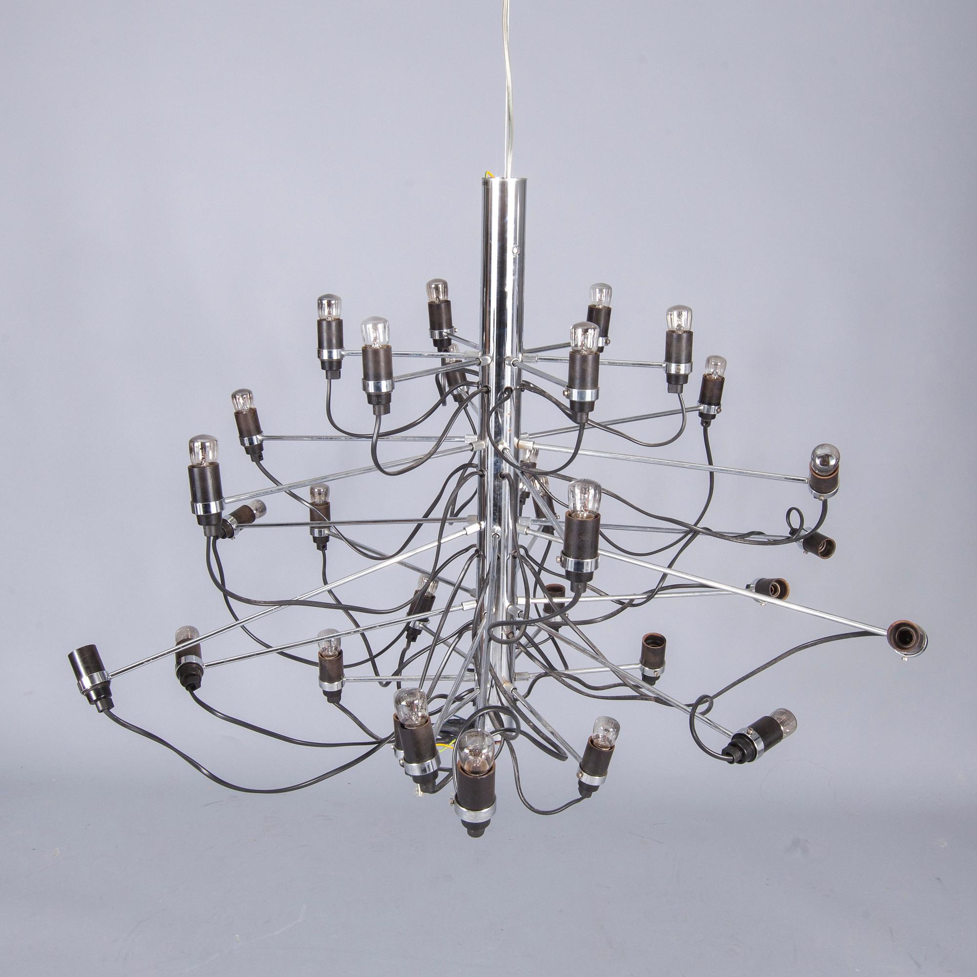 TAKLAMPA, modell 2097/50, Gino Sarfatti, Arteluce. Italien.
