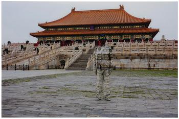 157. Liu Bolin, "Hiding in the City No. 89 – Forbidden City", 2010.
