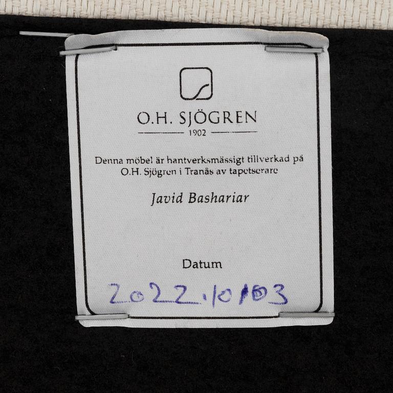 TAF Arkitekter, soffa, "Famna", Firma Svenskt Tenn, 2022.