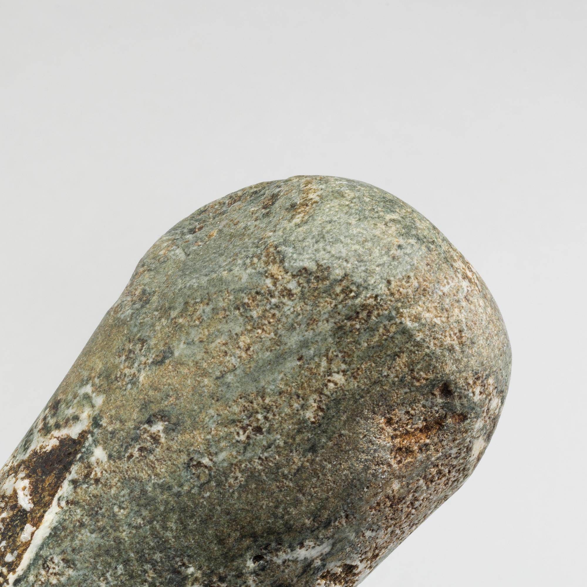 MORTEL MED STÖT, marmor.