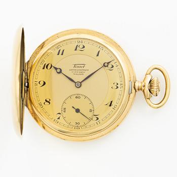 Tissot, "double signed", "O Rydén Malmö", pocket watch, hunter, 50 mm.