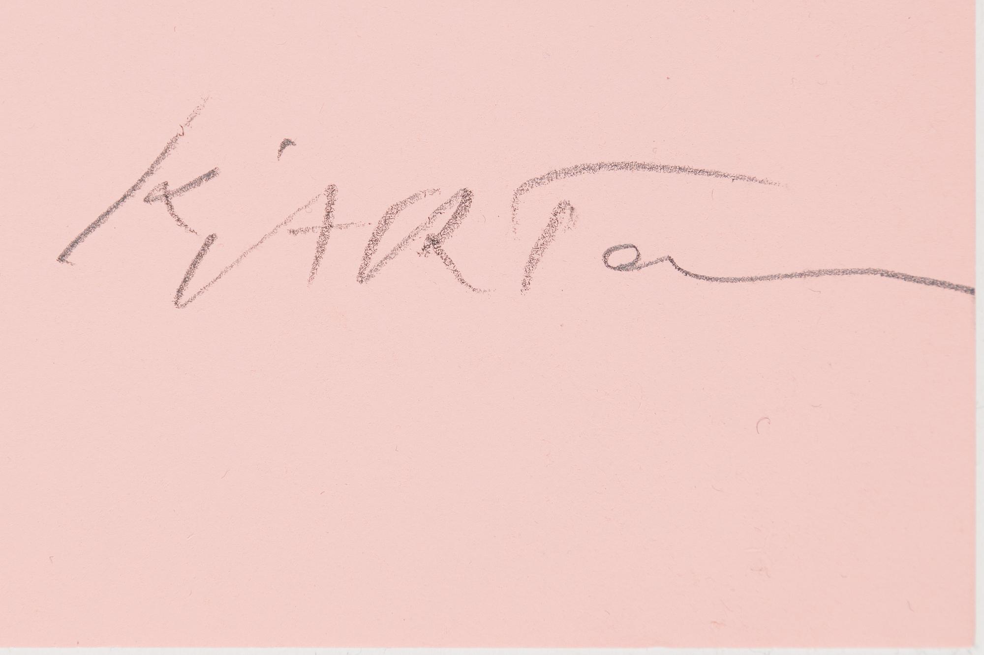 Kjartan Slettemark, silkscreen in colours, 2003, signed 63/100.