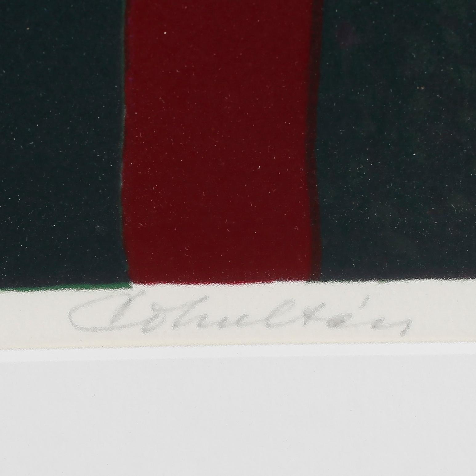 CARL OTTO HULTÉN, färglitografi, signerad och numrerad 88/100.