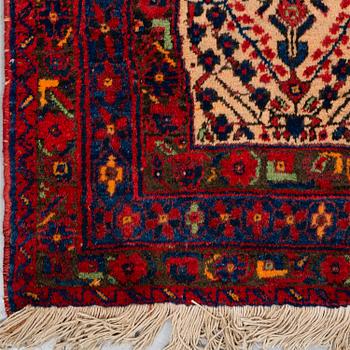 A RUG, Old Afshar, ca 221 x 149 cm.