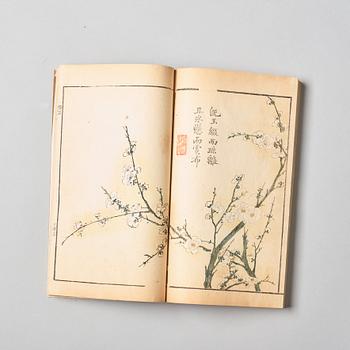 The Mustard Seed Garden Manual of Painting, Woodblock print, ink and colour on paper, Qing dynasty, 18th Century.